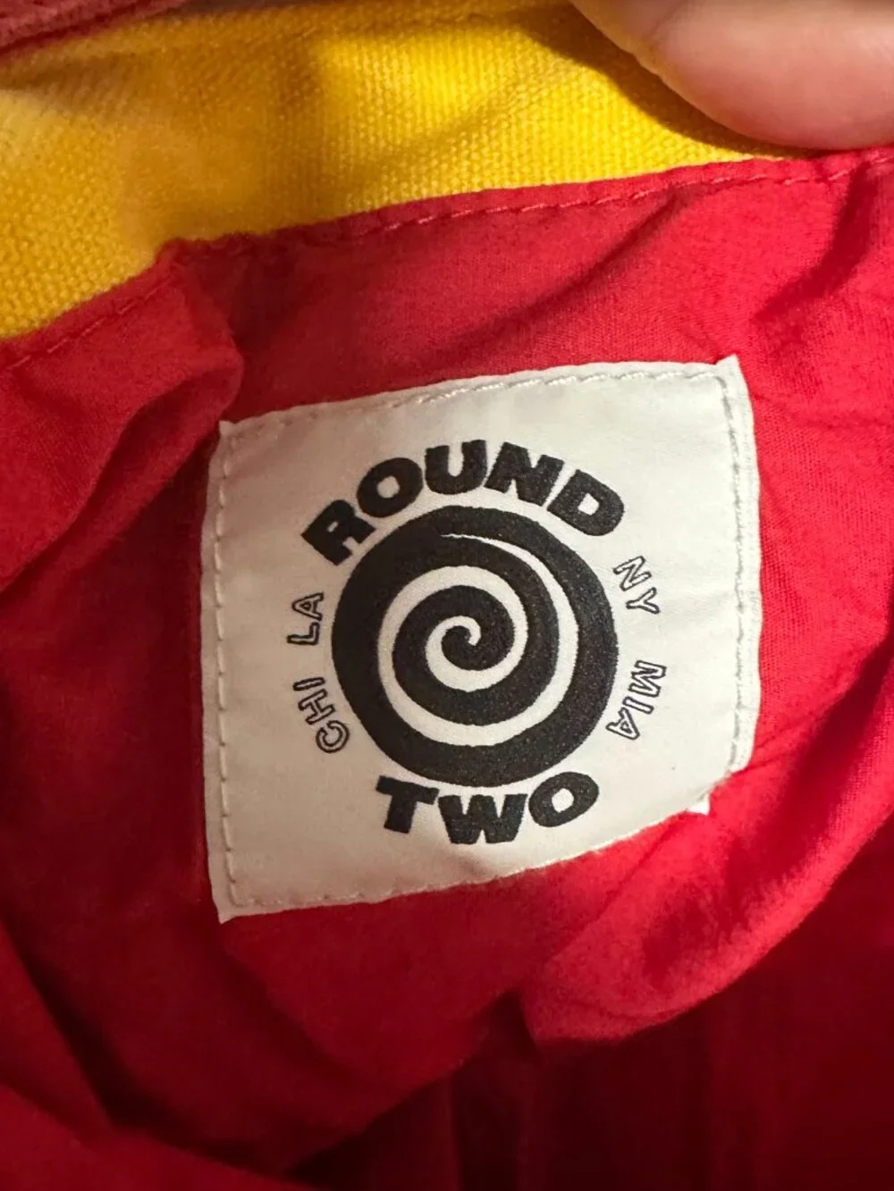 Round Two Sean Wotherspoon Multicolored Tote Bag Hiking Hype Vintage